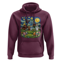 Funny Cryptid Starry Night Easter Hoodie Monster Lover Gift