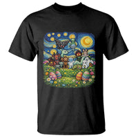 Funny Cryptid Starry Night Easter T Shirt Monster Lover Gift