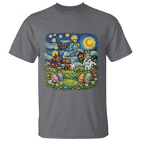 Funny Cryptid Starry Night Easter T Shirt Monster Lover Gift