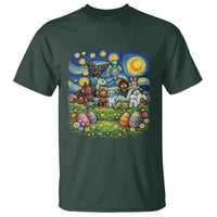 Funny Cryptid Starry Night Easter T Shirt Monster Lover Gift