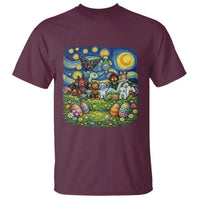 Funny Cryptid Starry Night Easter T Shirt Monster Lover Gift