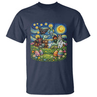 Funny Cryptid Starry Night Easter T Shirt Monster Lover Gift