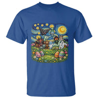 Funny Cryptid Starry Night Easter T Shirt Monster Lover Gift
