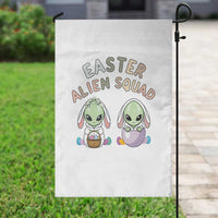 Funny Easter Alien Squad Bunny Ears Gift Garden Flag