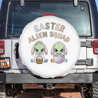Funny Easter Alien Squad Bunny Ears Gift Spare Tire Cover