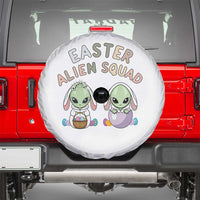 Funny Easter Alien Squad Bunny Ears Gift Spare Tire Cover