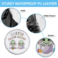 Funny Easter Alien Squad Bunny Ears Gift Spare Tire Cover