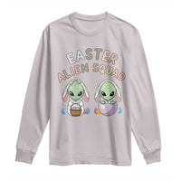 Funny Easter Alien Squad Bunny Ears Gift Long Sleeve Shirt