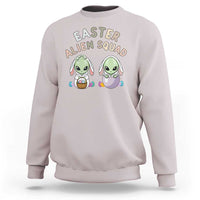 Funny Easter Alien Squad Bunny Ears Gift Sweatshirt