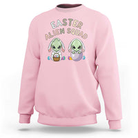 Funny Easter Alien Squad Bunny Ears Gift Sweatshirt