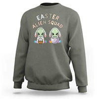 Funny Easter Alien Squad Bunny Ears Gift Sweatshirt