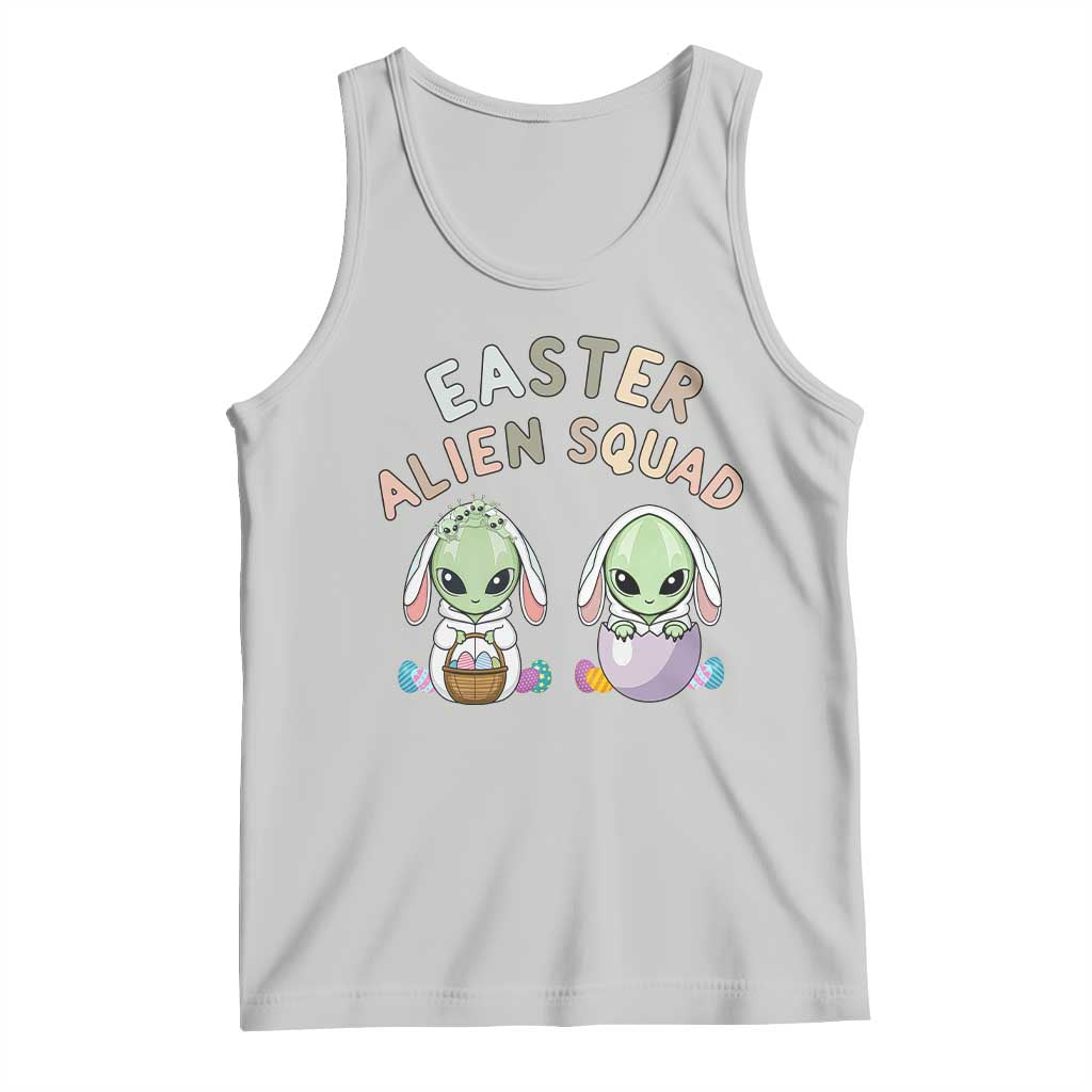 Funny Easter Alien Squad Bunny Ears Gift Tank Top