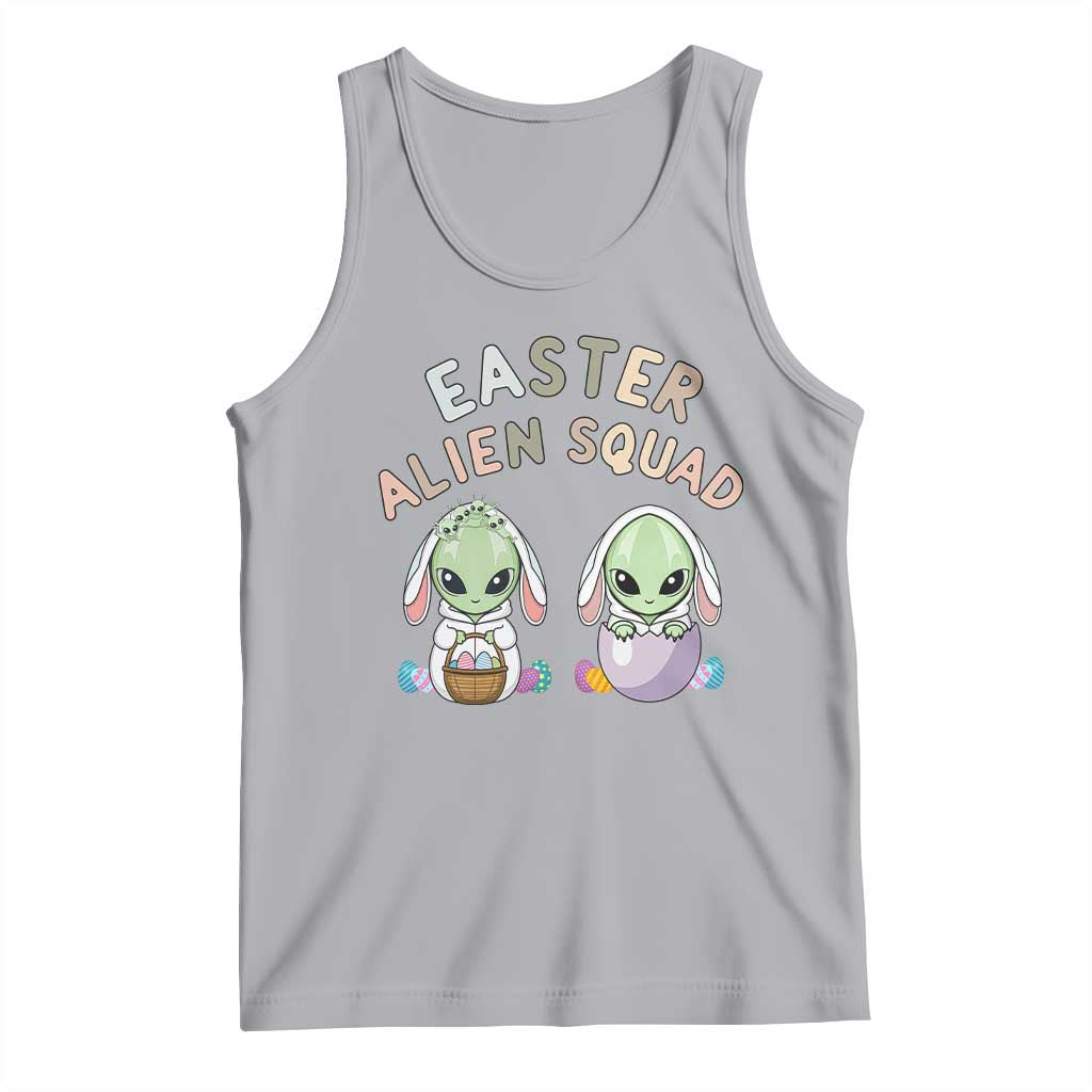 Funny Easter Alien Squad Bunny Ears Gift Tank Top