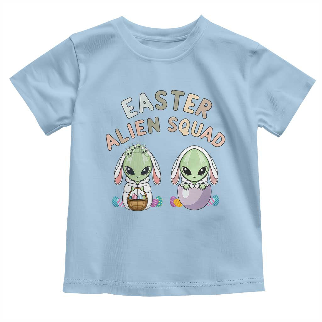 Funny Easter Alien Squad Bunny Ears Gift Toddler T Shirt