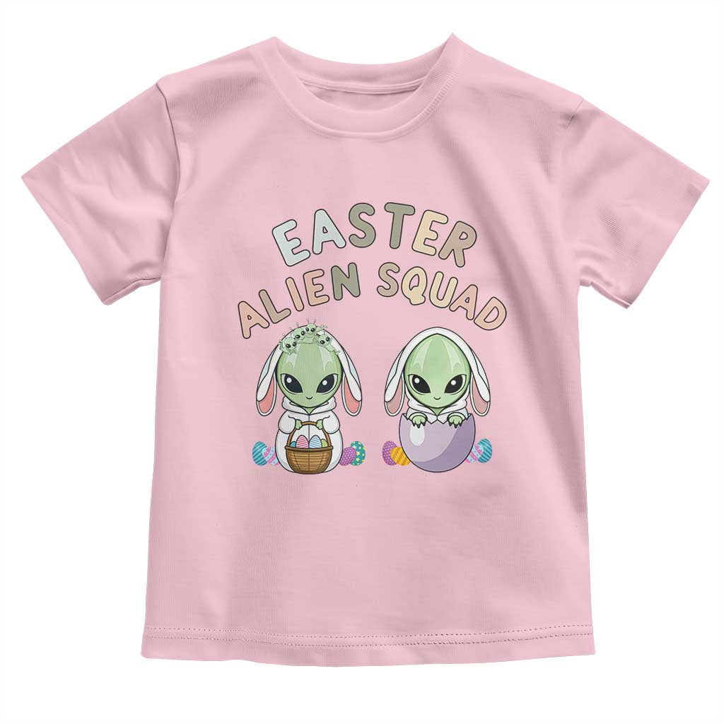 Funny Easter Alien Squad Bunny Ears Gift Toddler T Shirt