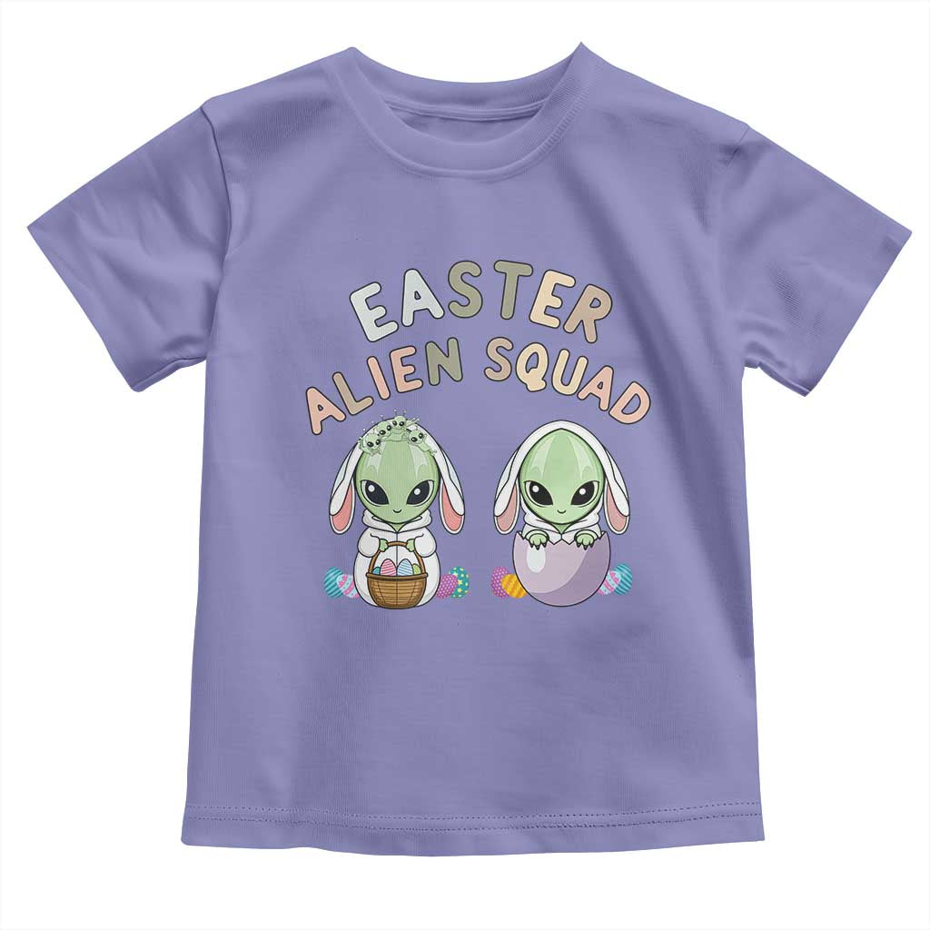 Funny Easter Alien Squad Bunny Ears Gift Toddler T Shirt