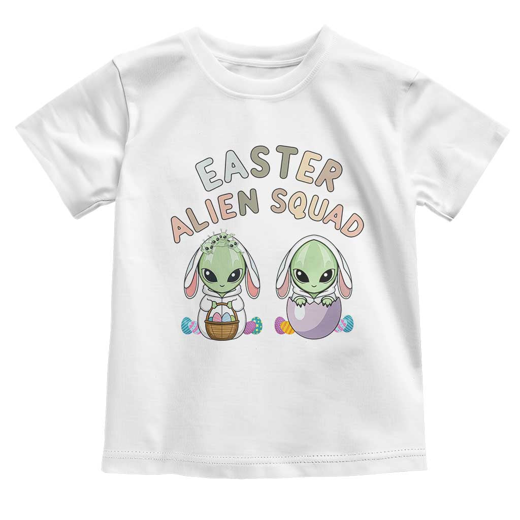 Funny Easter Alien Squad Bunny Ears Gift Toddler T Shirt