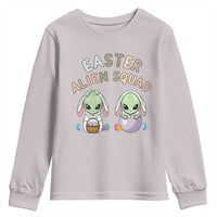 Funny Easter Alien Squad Bunny Ears Gift Youth Sweatshirt