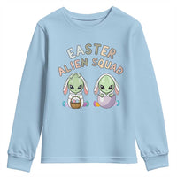 Funny Easter Alien Squad Bunny Ears Gift Youth Sweatshirt