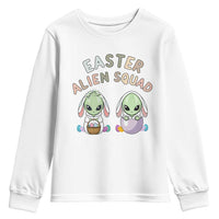 Funny Easter Alien Squad Bunny Ears Gift Youth Sweatshirt
