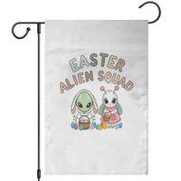 Easter Alien Squad Garden Flag Funny UFO Lover Gift