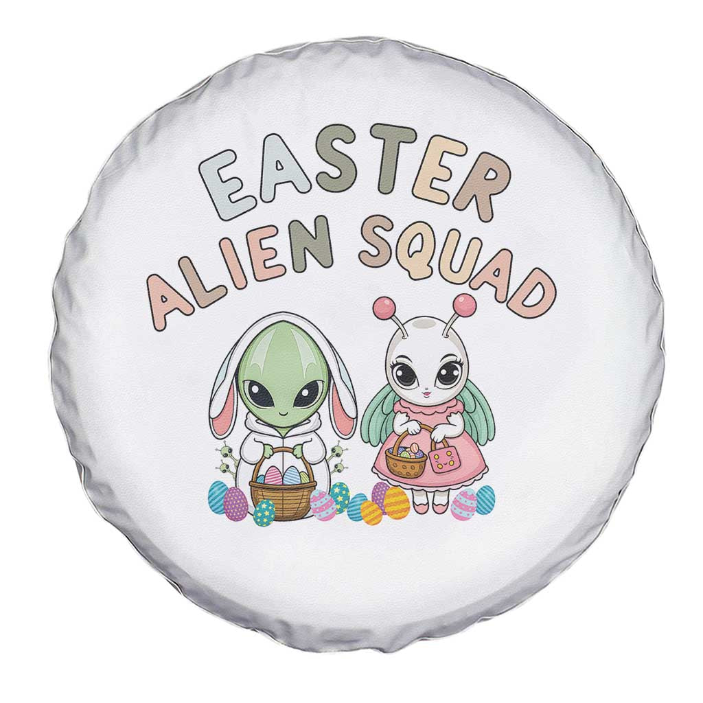 Easter Alien Squad Spare Tire Cover Funny UFO Lover Gift