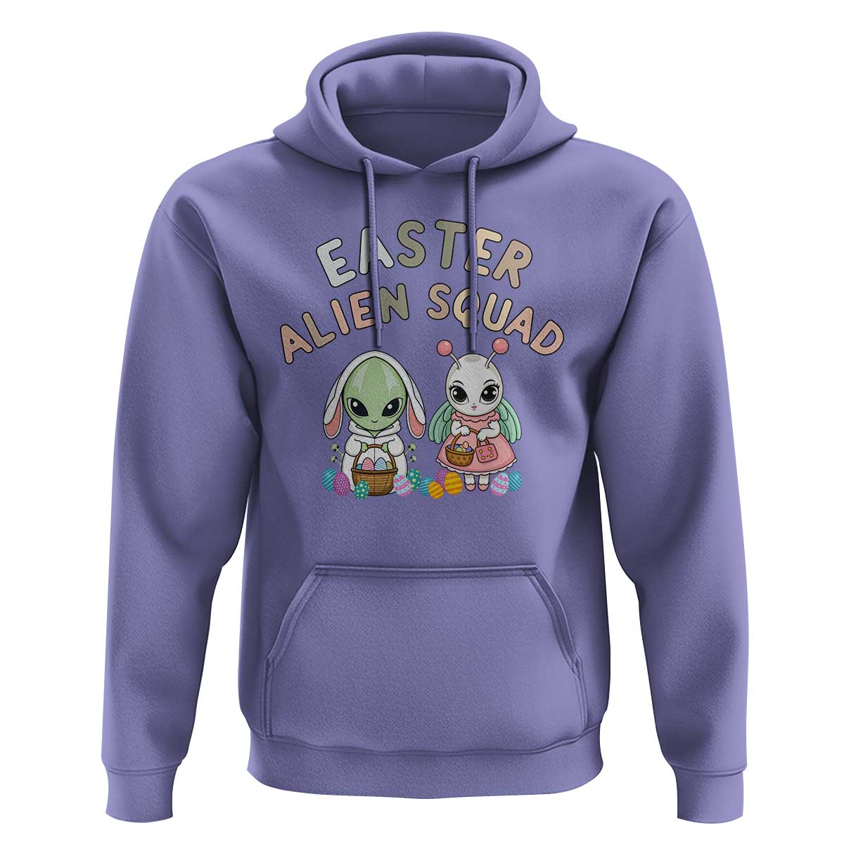 Easter Alien Squad Hoodie Funny UFO Lover Gift