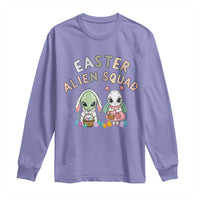 Easter Alien Squad Long Sleeve Shirt Funny UFO Lover Gift