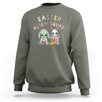 Easter Alien Squad Sweatshirt Funny UFO Lover Gift