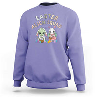 Easter Alien Squad Sweatshirt Funny UFO Lover Gift