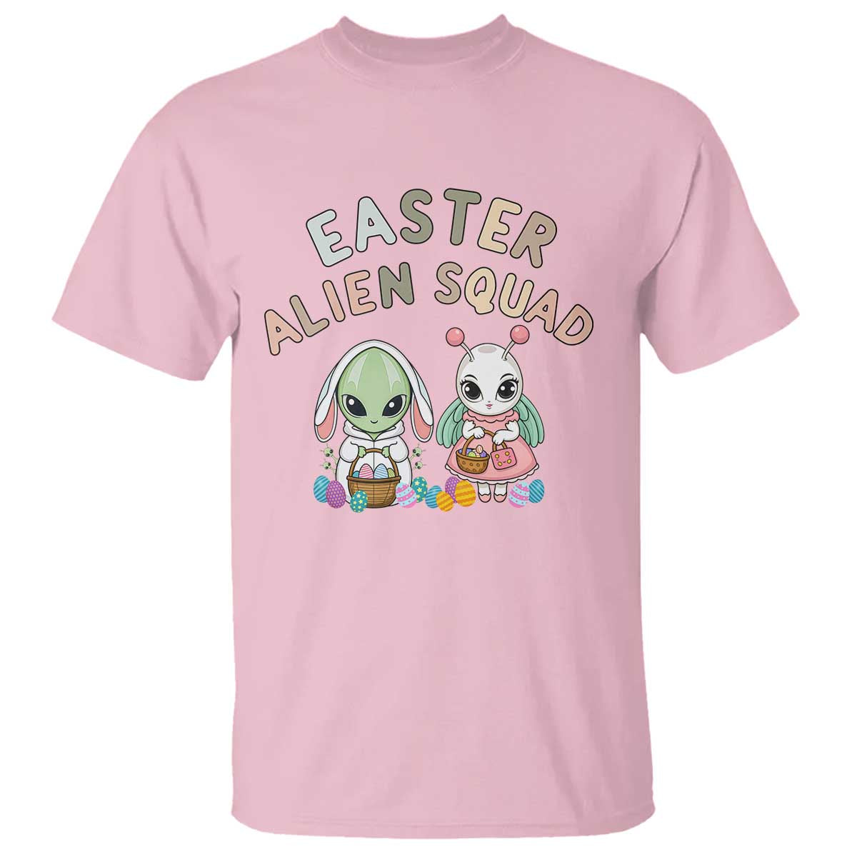 Easter Alien Squad T Shirt Funny UFO Lover Gift