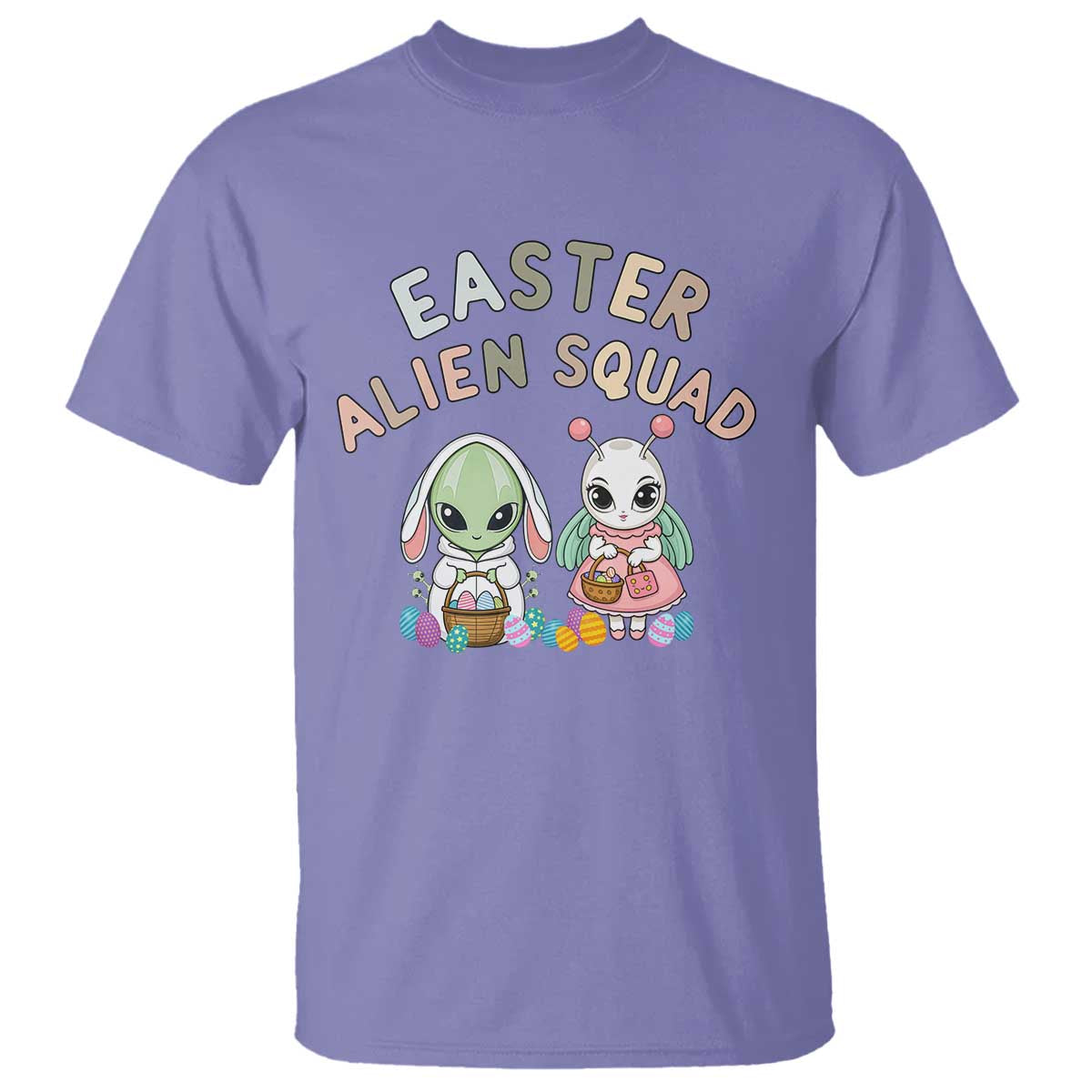 Easter Alien Squad T Shirt Funny UFO Lover Gift