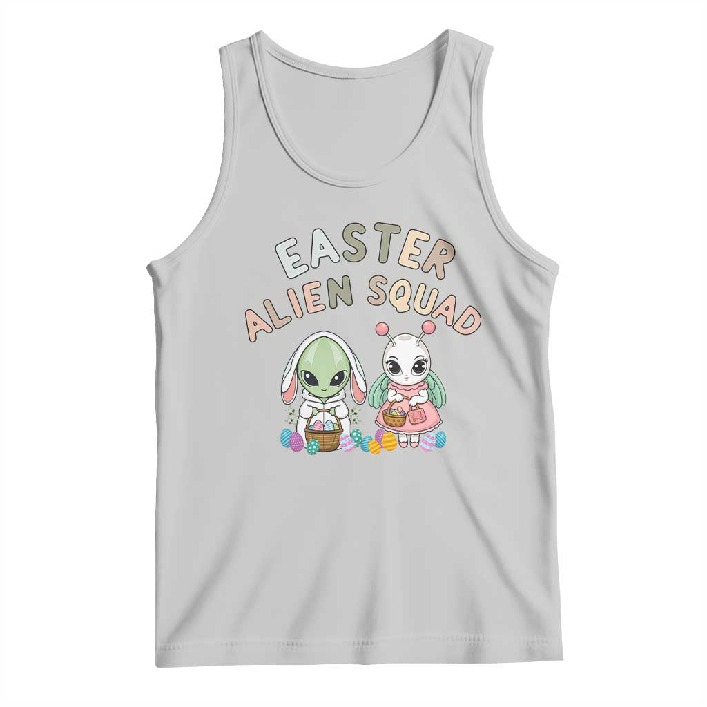 Easter Alien Squad Tank Top Funny UFO Lover Gift