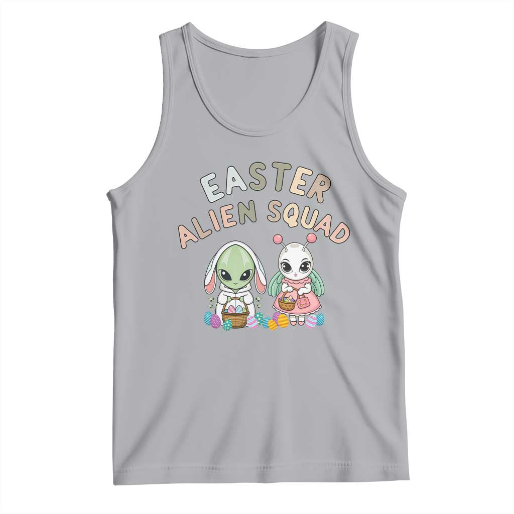 Easter Alien Squad Tank Top Funny UFO Lover Gift