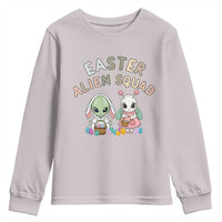 Easter Alien Squad Youth Sweatshirt Funny UFO Lover Gift