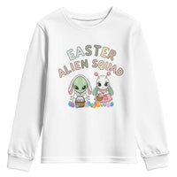 Easter Alien Squad Youth Sweatshirt Funny UFO Lover Gift