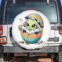 Funny Alien Bunny Ears Easter Spare Tire Cover Extraterrestrial Gift