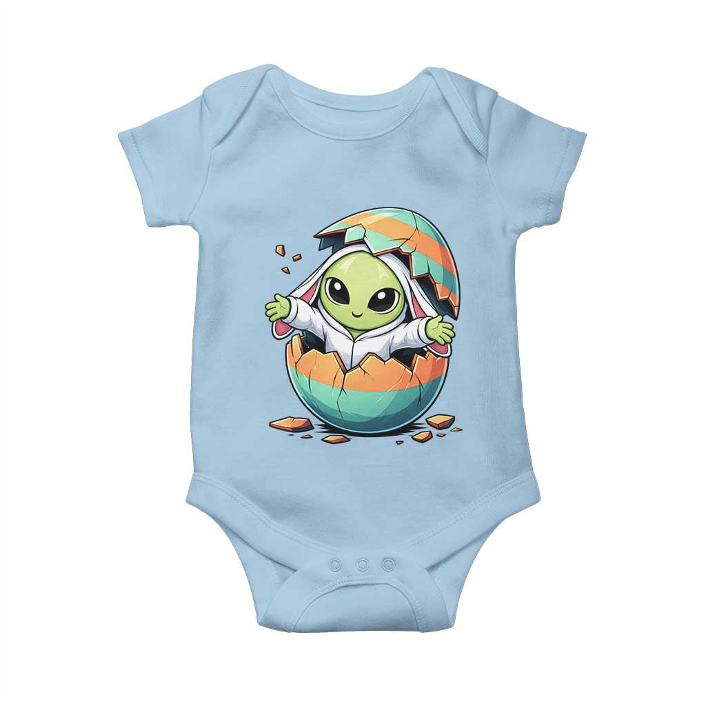 Funny Alien Bunny Ears Easter Baby Onesie Extraterrestrial Gift