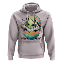 Funny Alien Bunny Ears Easter Hoodie Extraterrestrial Gift
