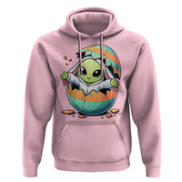 Funny Alien Bunny Ears Easter Hoodie Extraterrestrial Gift
