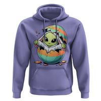 Funny Alien Bunny Ears Easter Hoodie Extraterrestrial Gift