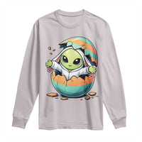 Funny Alien Bunny Ears Easter Long Sleeve Shirt Extraterrestrial Gift