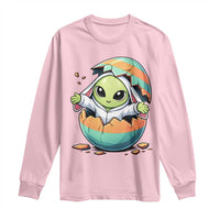 Funny Alien Bunny Ears Easter Long Sleeve Shirt Extraterrestrial Gift