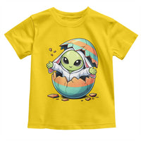 Funny Alien Bunny Ears Easter Toddler T Shirt Extraterrestrial Gift