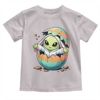 Funny Alien Bunny Ears Easter Toddler T Shirt Extraterrestrial Gift