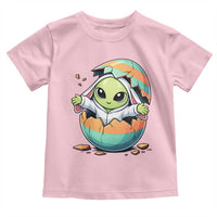 Funny Alien Bunny Ears Easter Toddler T Shirt Extraterrestrial Gift