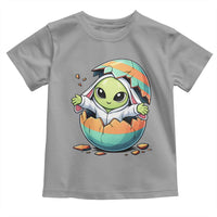 Funny Alien Bunny Ears Easter Toddler T Shirt Extraterrestrial Gift
