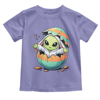 Funny Alien Bunny Ears Easter Toddler T Shirt Extraterrestrial Gift
