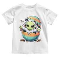 Funny Alien Bunny Ears Easter Toddler T Shirt Extraterrestrial Gift