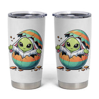 Funny Alien Bunny Ears Easter Tumbler Cup Extraterrestrial Gift